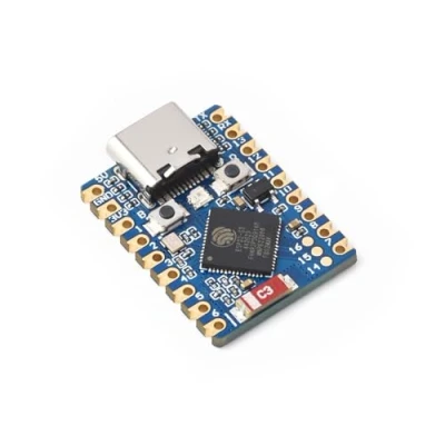 Image de Waveshare ESP32 S3 Mini Development Board, Based on S3FH4R2 Dual Core Processor, 240MHz Running Frequency, 2.4GHz Wi FI &amp; BT 5, Castellated Module, Suitable for SMD Applications