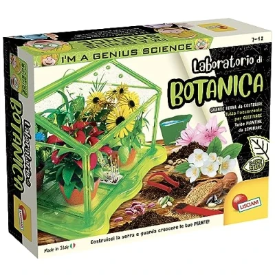 Image de Liscianigiochi I&#039;m a Genius Laboratorio di Botanica Estoy Jeu Scientifique, 84258, Multicolore, 38.8 x 28.5 7.8 cm
