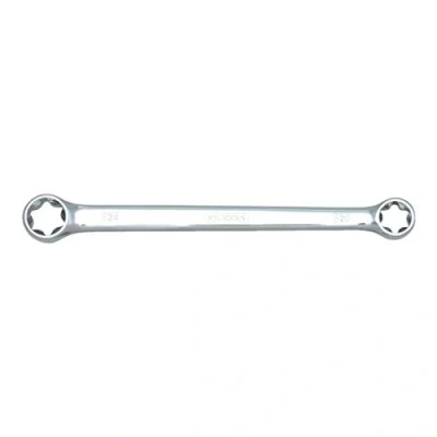 Image de KS TOOLS 518.0861 Clé polygonale double 114 E6xE8 Acier chrome vanadium