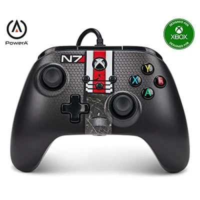 Image de Manette filaire améliorée PowerA pour Xbox Series XS Mass Effect N7