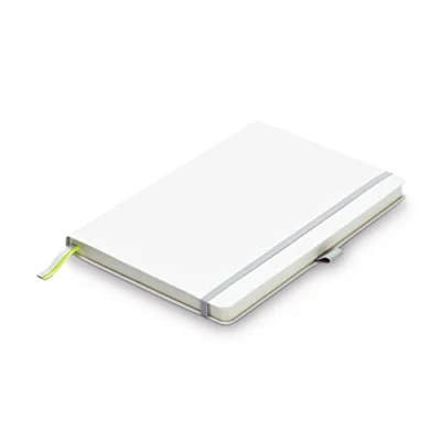 Image de LAMY Paper 810 Carnet de notes format A5 (145 x 210 mm) en blanc avec linéature Lamy, 192 pages et fermeture élastique