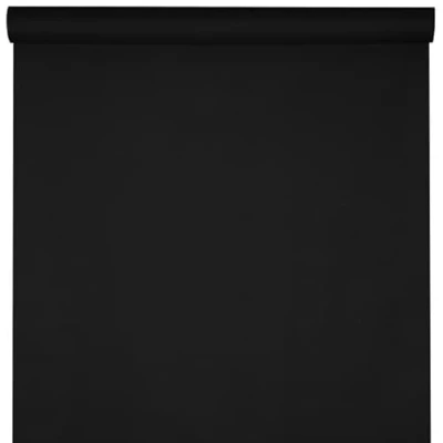 Image de Santex mariage Nappe Rouleau Harmony intissé Opaque 10m, Noir