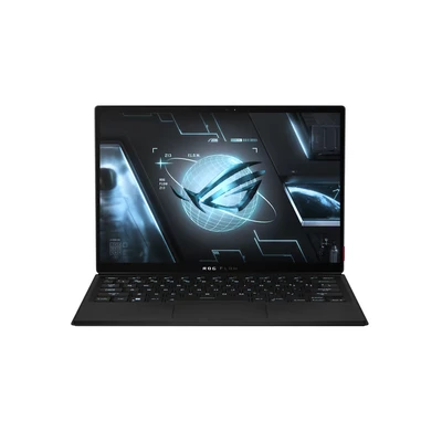 Image de ASUS ROG Flow Z13 GZ301ZC LD128W laptop Hybride (2 en 1) 34 cm (13.4 ) Écran tactile WUXGA Intel® Core i7 12700H 16 Go LPDDR5 SDRAM 512 SSD NVIDIA GeForce RTX 3050 Wi Fi 6E (802.11ax) Windows 11 Home Noir Neuf
