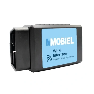 Image de MMOBIEL WiFi OBDII Wireless Scanner Compatible avec iPhone, iOS, iPad et Android OBD II Car Code Reader Diagnostic Tool Check Engine Codes with Upgraded V1.5 Features