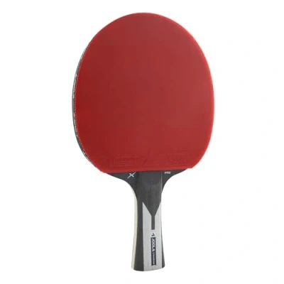 Image de JOOLA Raquette de Tennis Table Carbon X Pro ITTF Approuvée pour Compétition 7 étoiles Batte Ping Pong Noir/Gris éponge 2.0 MM