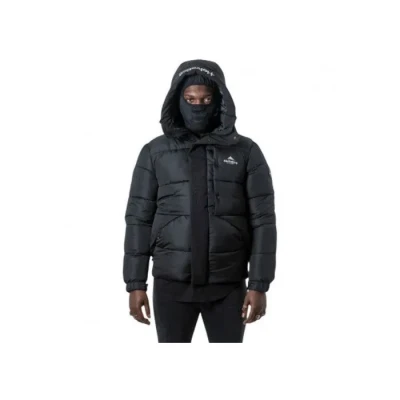 Image de Helvetica Doudoune, Homme, Taille: Large, Noir