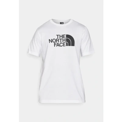 Image de T shirt Homme THE NORTH FACE Easy Blanc Manches courtes Col arrondi