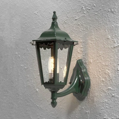 Image de Konstsmide Applique Firenze, debout, 48 cm, verte