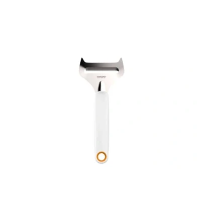 Image de Fiskars Coupe fromage, Fromage à pâte molle, Acier inoxydable/Plastique, Largeur lame: 6 cm, Functional Form, Blanc, 1016128