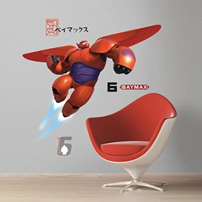 Image de Sticker Géant Repositionnable Big Hero 6 Baymax