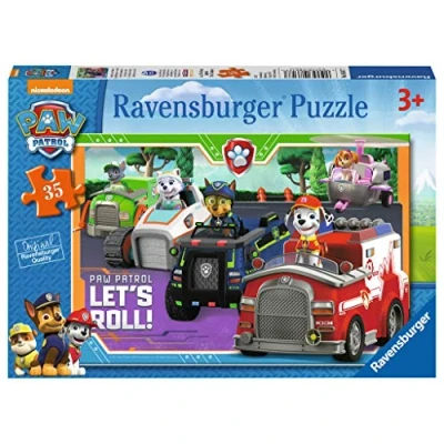 Image de Ravensburger Paw Patrol Puzzle 35 pièces pour Enfants à partir de 3 Ans, 8617