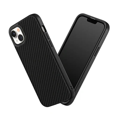 Image de RhinoShield Coque Compatible avec [iPhone 14 Plus] SolidSuit Fine Technologie d&#039;absorption des Chocs et Finition Premium Matte Fibre de Carbone