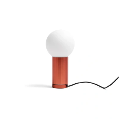 Image de HAY Turn on lampe à poser LED dimmable pied orange