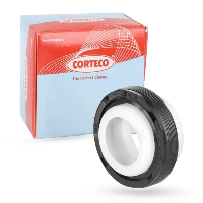 Image de CORTECO 20026412B Joint Spi De Vilebrequin avec douille d&#039;assemblage côté frontal PTFE (polytétrafluoroéthylène) VOLKSWAGEN: TRANSPORTER 4 Bus oscaro,