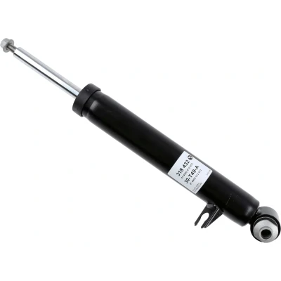 Image de SACHS 318 432 Amortisseur gauche Pression de gaz Système bitube télescopique Goujon en haut, Bossage bas BMW: X6, X5