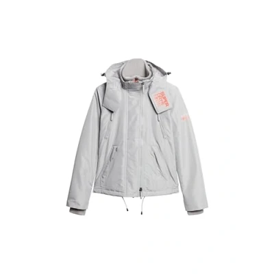 Image de Superdry Mountain Sdwindcheater Veste d&#039;hiver, Femme, Taille: 42, Dove grey