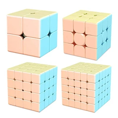 Image de FunnyGoo MoYu Cuing Classroom Mofangjiaoshi MFJS Meilong Macaron Series Cube (2x2+3x3+4x4+5x5)