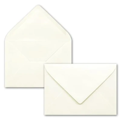 Image de Neuser FarbenFroh Enveloppes C5, 229 x 154 mm, à colle humide 100 Umschläge 22 blanc naturel.
