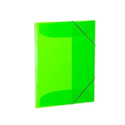 Image de HERMA 19699 Lot de 3 porte documents A3 en plastique solide et lavable Vert fluo translucide