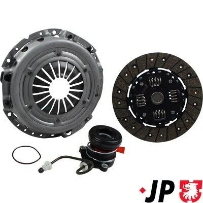 Image de JP GROUP 1230406710 Kit d&#039;embrayage avec mécanisme d&#039;embrayage, butée hydraulique disque 200 OPEL: Corsa D 3/5 portes