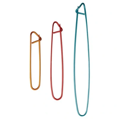 Image de KnitPro KP45502 Ensemble de 3 Porte Points Bois Multicolore 27 x 0,9 12,5 cm
