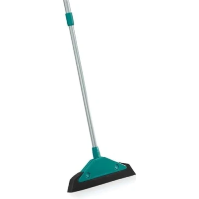 Image de Leifheit Balai mousse Soft &amp; Easy 34 cm avec embout fileté, sol au manche extensible de 75 à 130 cm, intérieur pour un nettoyage rapide et efficace des sols