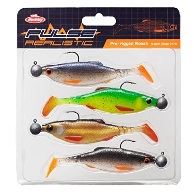 Image de Berkley Pulse Realistic Roach Prerigged 7cm Shad