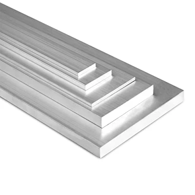 Image de TJ Appui de fenetre exterieur aluminium Longueur 1m 50 x 10mm / Appuis aluminium/Profilé plat en pour une utilisation polyvalente à l&#039;intérieur et l&#039;extérieur