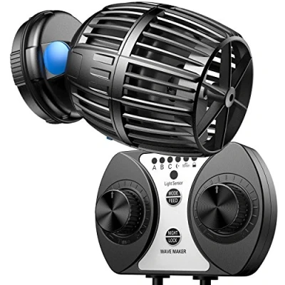 Image de SunSun CW 160 Pompe de Brassage Wavemaker, 1700 20000 l/h 60 W avec contrôleur, Fixation par Aimant, pour Aquarium, Eau mer, Douce, saumâtre, Circulation