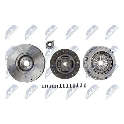 Image de NTY NZS CT 003 Kit d&#039;embrayage avec mécanisme volant moteur, disque d&#039;embrayage, butée de débrayage PEUGEOT: 807