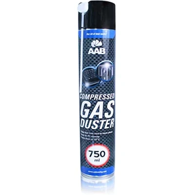 Image de AABCOOLING Bombe Air Sec 750ml, Bouteille Comprimé, Nettoyage des Ordinateurs, Dépoussiérant en Spray, Idéale pour Enlever la Poussière, Sans Odeur Aérosol, Computer Cleaner, Informatique Matériel