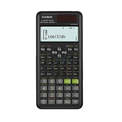 Image de Casio fx 991ES Plus 2 Calculatrice Scientifique avec 417 Fonctions et Affichage, Naturel