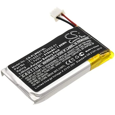 Image de TECHTEK Batteries Compatible avec [Plantronics] Savi 8210, W8210 remplace 202555 01,
