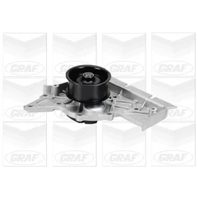 Image de GRAF PA881 Pompe à eau avec joint d&#039;étanchéite mécanique Fonte 73,8 pour transmission par courroie de distribution AUDI: A6 C6 Avant, A4 B7 Avant