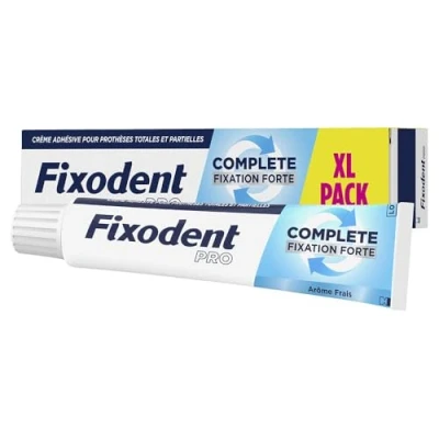 Image de Fixodent Pro Crème Adhésive Fixation Forte Arôme Frais 70 Grammes