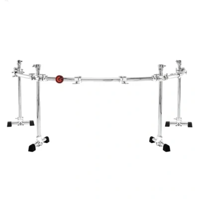 Image de Gibraltar Système de Rack Chrome Series courbe 4 pieds GCS 450C four post Power Rack, curved horizontal bars