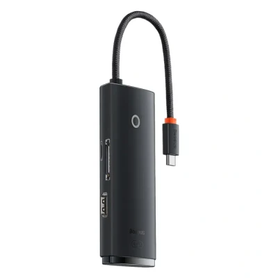 Image de Baseus Lite Series multifunctional HUB USB Type C 2 x 3.0 / HDMI 1,4 SD TF