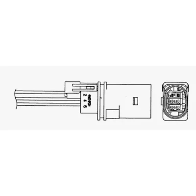 Image de NGK 1476 Sonde lambda 5 AUDI: A4 B8 Avant, A6 C6 Berline, B7 Berline
