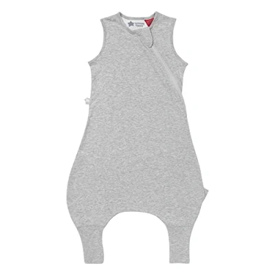Image de Tommee Tippee Gigoteuse à Jambes Steppee The Original Grobag, Grenouillère, Matière Douce Riche en Coton, 18 36m, 2.5 TOG, Sky Grey Marl