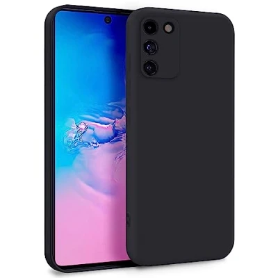 Image de MyGadget Coque pour Samsung Galaxy S10 Lite Case TPU Souple &amp; Soft avec Doublure Microfibre Cover Protection Extra Fine Légère Noir