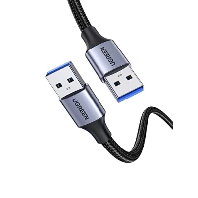 Image de Ugreen USB 3.0 2m Data Transfer Cable, 5Gbps, Grey (US373 Model)