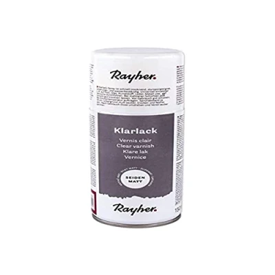 Image de Vernis en spray transparent satiné mat, p. div. surfaces, flacon 150 ml, 3400400