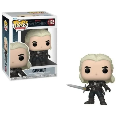 Image de Funko Pop! TV: Witcher Geralt 1/6 Odds for Rare Chase Variant The Le Sorceleur Figurine en Vinyle à Collectionner Idée de Cadeau Produits Officiels TV Fans