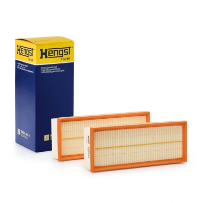 Image de HENGST FILTER E455L01 2 Filtre à air 49 135 355 Cartouche filtrante MERCEDES BENZ: Classe C Berline, E ML