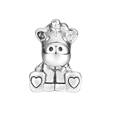 Image de PANDOCCI Collection Automne 2018 Bruno la Perle de Licorne Argent 925 DIY Convient pour Original Bracelets Pandora Charme Mode Bijoux