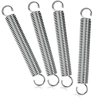 Image de com four® 4X Ressorts de Tension avec Crochets Doubles Ressort pour Tente, auvent, Caravane Accessoires Fixation Voile d&#039;ombrage (4 pièces Tension)