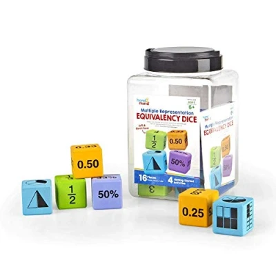 Image de Learning Resources Dés de représentation multiple d’équivalences