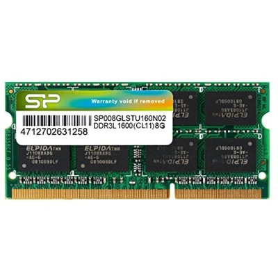 Image de Silicon Power 8GB DDR3L SO DIMM module de mémoire 8 Go 1 x 1600 MHz Neuf
