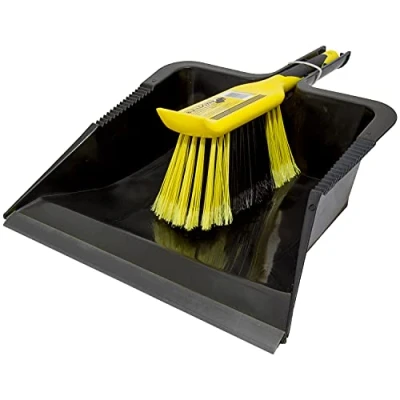 Image de Bentley Retail Charles Bulldozer Pelle, Brosse, Noir, Jaune, Taille Unique