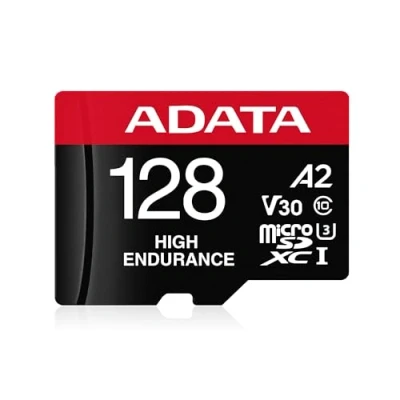 Image de ADATA AUSDX128GUI3V30SHA2 RA1 mémoire flash 128 Go MicroSDXC UHS I Classe 10 Neuf
